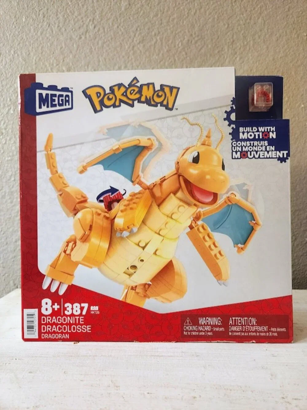 NEW Dragonite MEGA Pokémon Action Figure Building Toys Set LEGO COMPATIBLE 387 P
